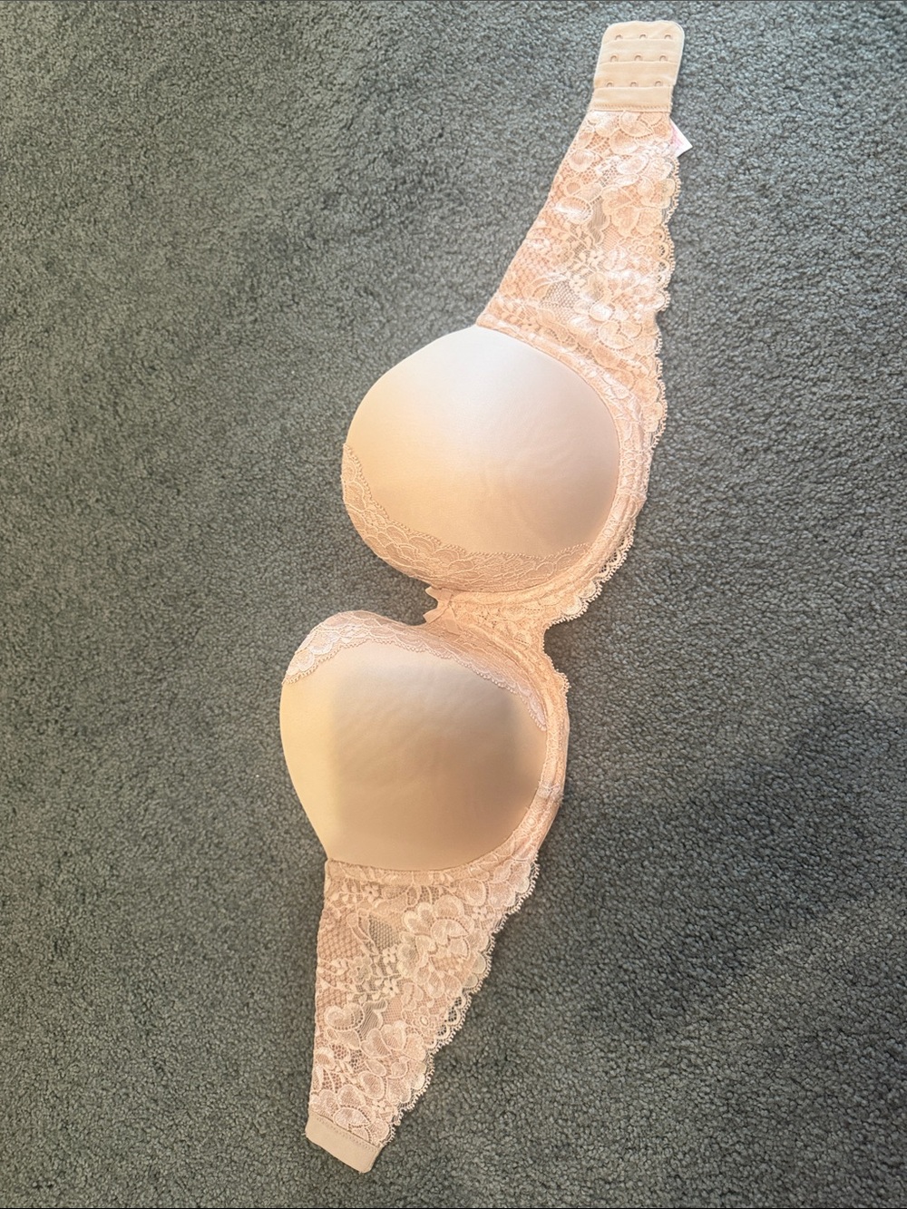 Victoria's Secret Nude Lace Push-Up Bra
